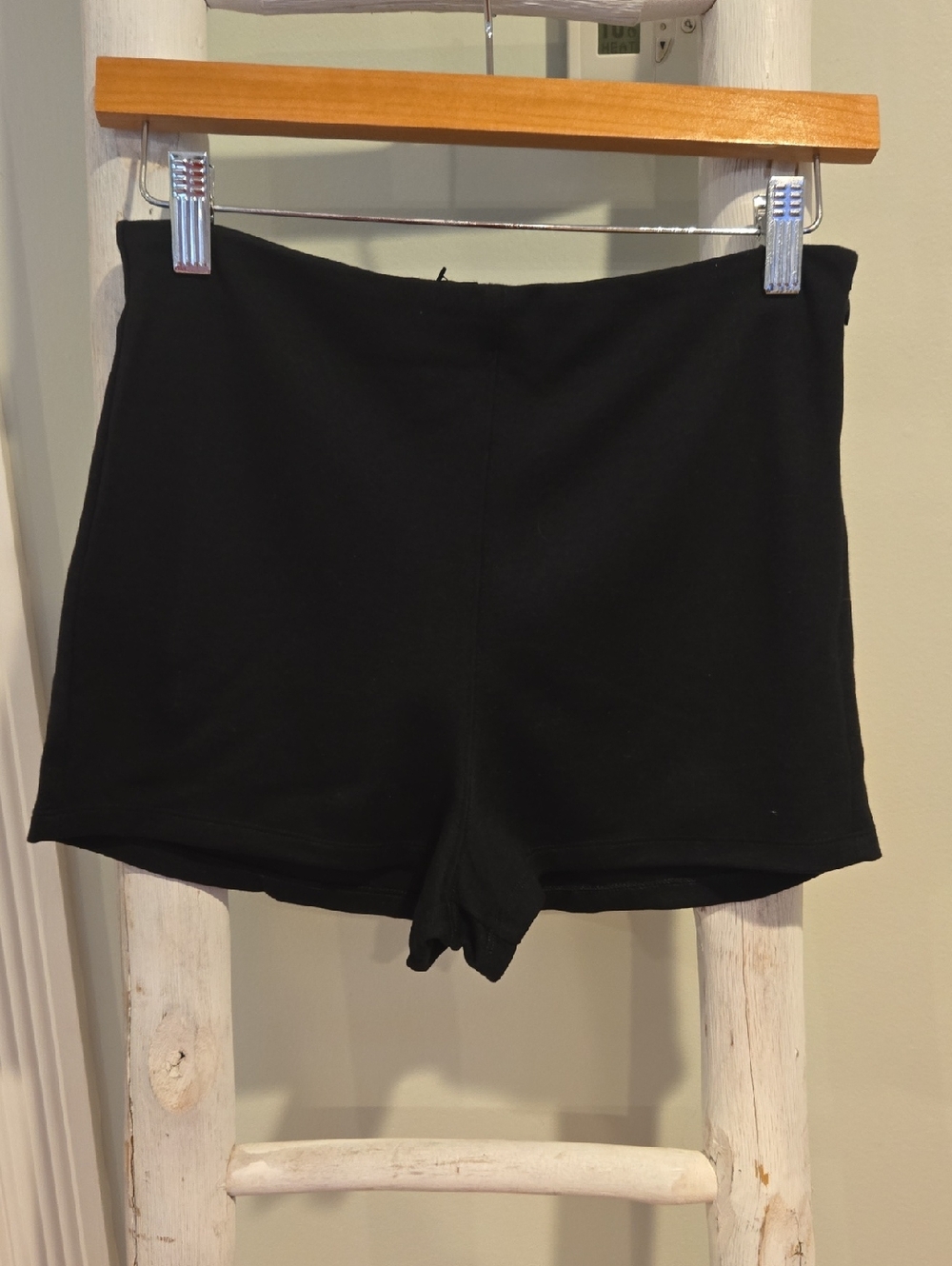 Express Black High-Waist Bike Shorts Size 2 NWT